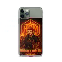 Image 3 of HotCheetoMan Flame Logo iPhone® Clear Case