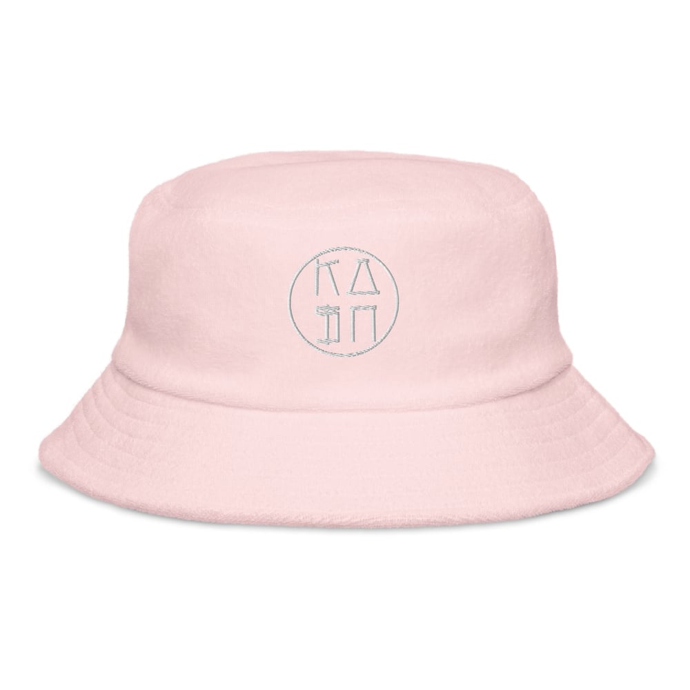 Image of KASHONLY TERRY CLOTH BUCKET HAT