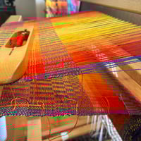 Image 4 of Optic Shift art scarf