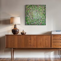 Image 6 of 'From the seed, outwards' - 76x76cm