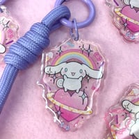 Image 2 of Cinamonroll Glitter Bag Charm