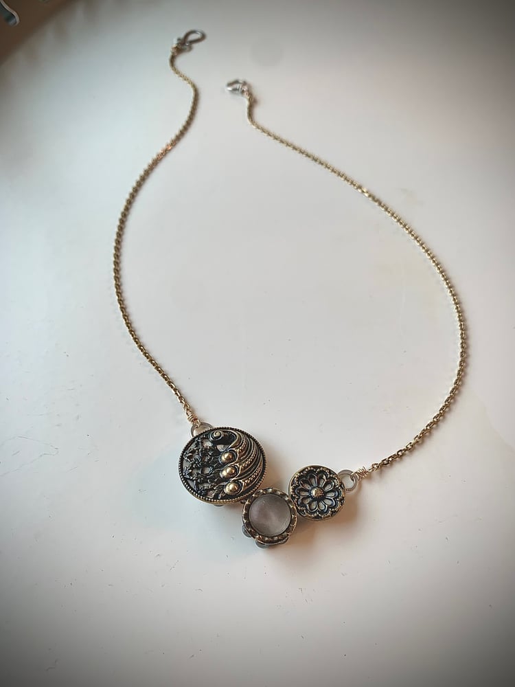 Image of "Scroll" Statement Necklace