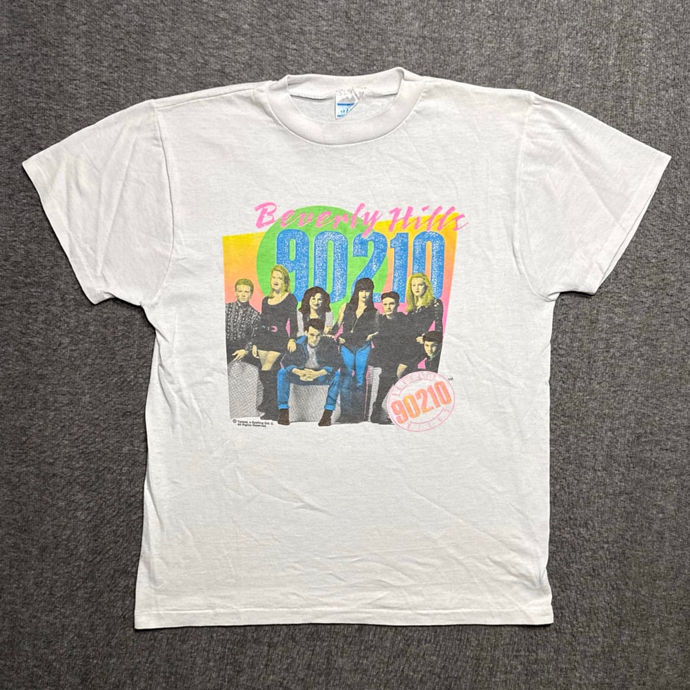 Image of 1990s Beverly Hills 90210 Promo Graphic Tee (S)