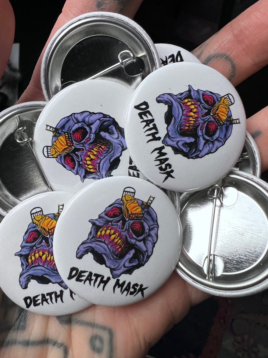 Image of Death Bed pinback