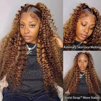 Image 4 of Honey Blonde 360 Lace Wig  