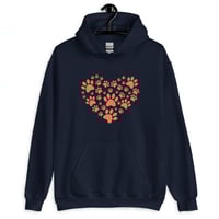 Image 7 of Doggy Love Unisex Hoodie