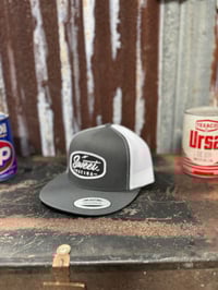 Image 2 of Charcoal/ White Bolt Patch Hat 
