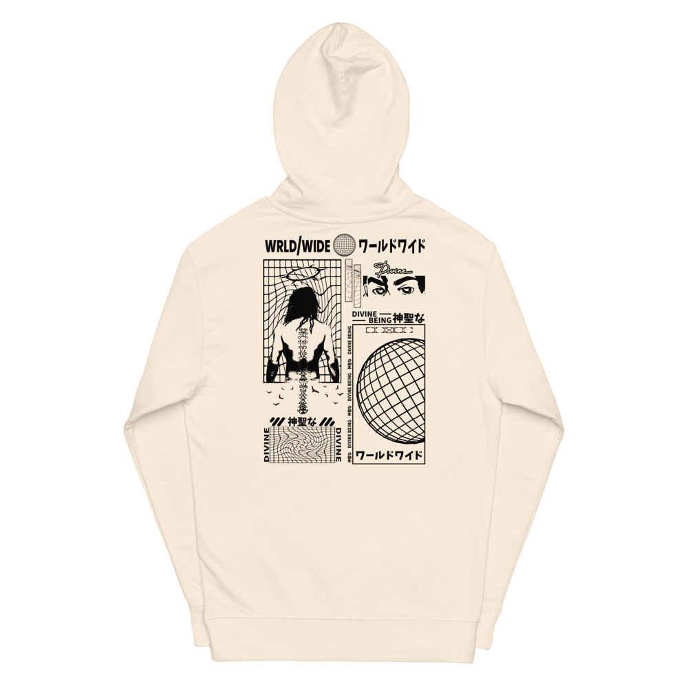 WORLDWIDE DIVINE Hoodie (Black Print)
