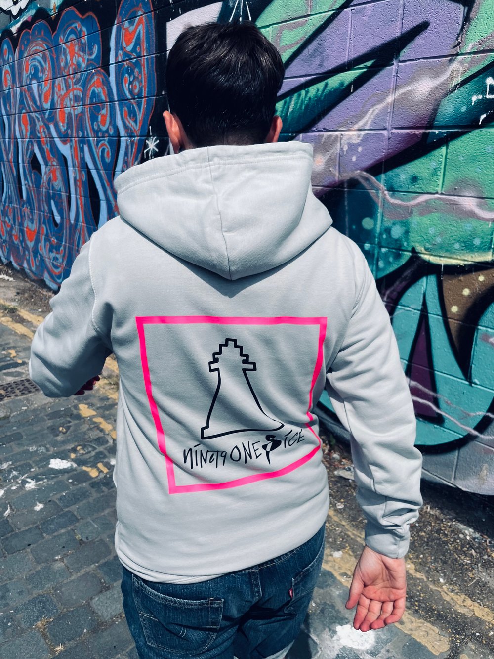 Image of Moon Grey Leopard Hoody