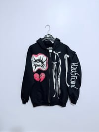Image 2 of Juicy Goth Bow Hoodie 
