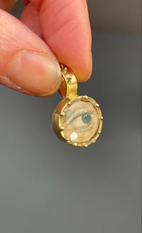 Image 1 of Tiny Lovers Eye Pendant 