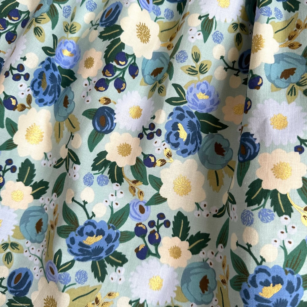 Image of Women's Skirt - Rifle Paper Co. - Mint Floral