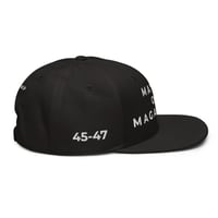 Image 9 of Mayor of MAGAVILLE 45-47 TRUMP Snapback Hat