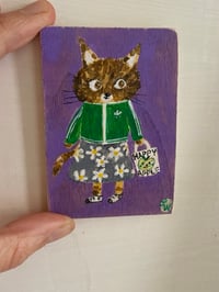 Image 3 of original painting-track top and skirt 