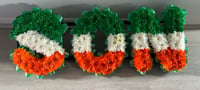 Celtic coloured funeral letters 