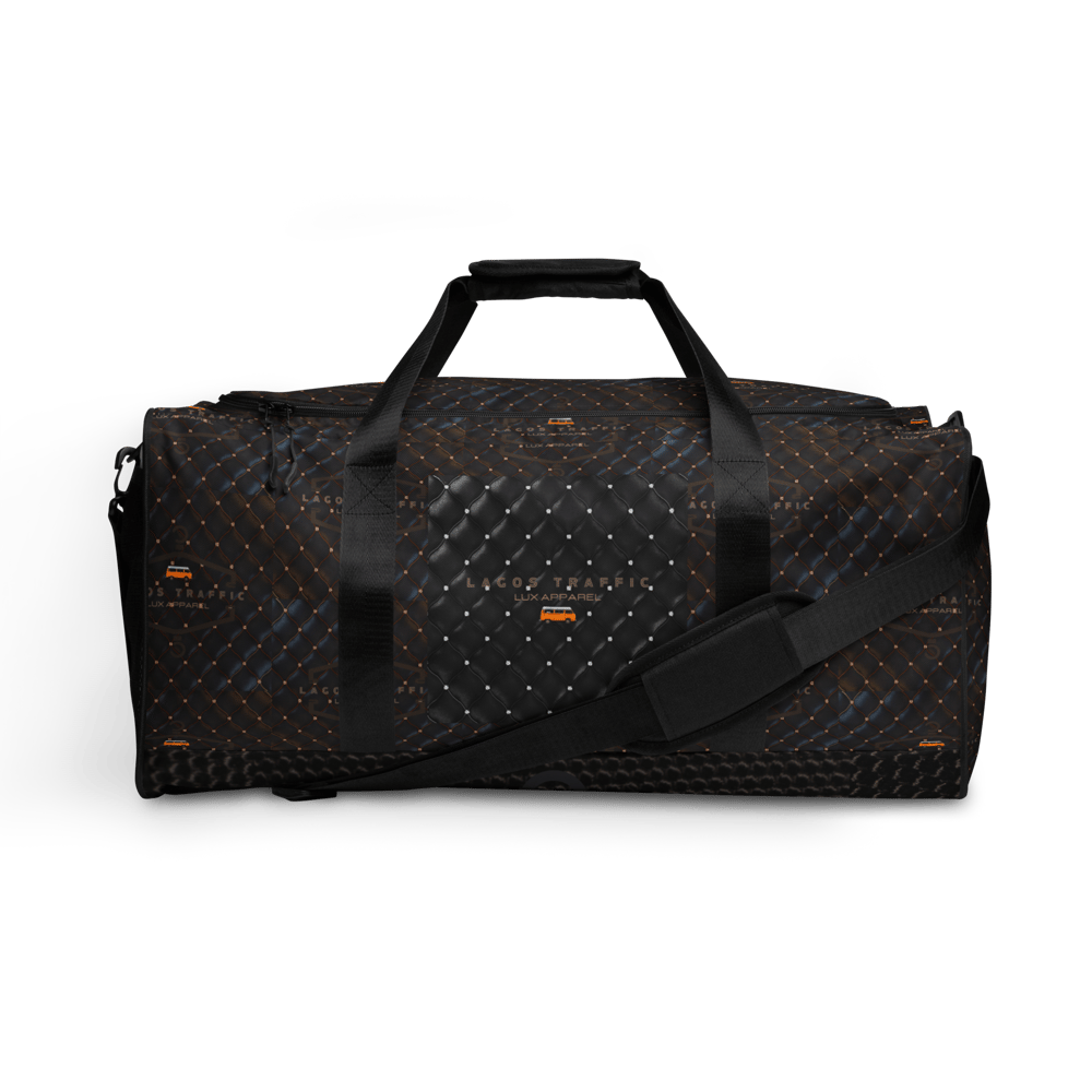 URBAN VOGUE COUTURE WEEKENDER BAG - LTC LOGO BLACK/BROWN