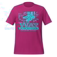 Image 7 of Downtown blue image Unisex t-shirt