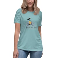 Image 4 of Riding With Jesus Women’s Relaxed Tee