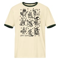 Image 1 of Animals ringer t-shirt