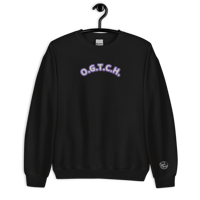 OGTCH Acronym Black W/ Purple Unisex Sweatshirt