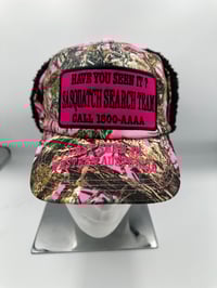 Image 1 of PINK SASQUATCH WINTER HAT