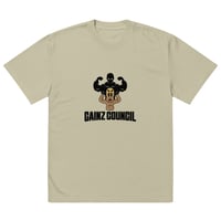 Image 3 of Oversized faded Gainz Council t-shirt (Light)