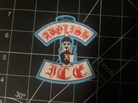 Image 2 of Abolish ICE Vinyl Sticker