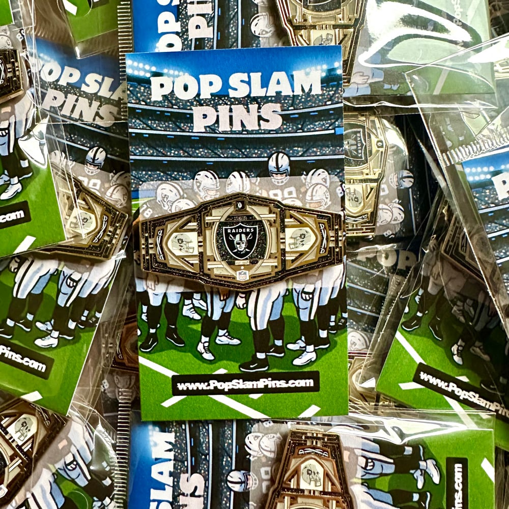 Image of Raiders Title Belt - Pin