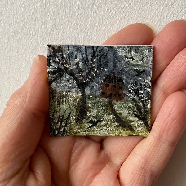 Image of ARCHIVE SALE - A Very Tiny winter landscape 