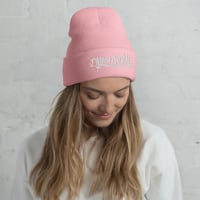 Image 2 of Dillon Smith Tattoo Logo Cuffed Beanie