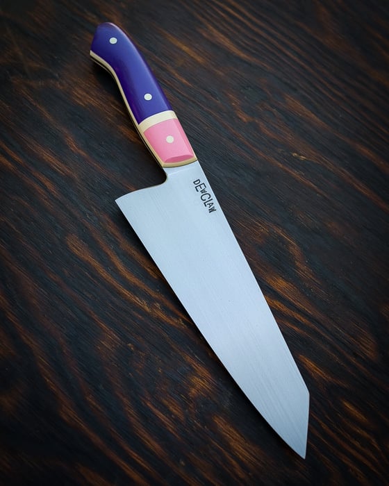 Image of 7.25” Kiritsuke - PURPLE/PINK