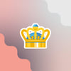 Emojisty - Laptop Sticker - Crown