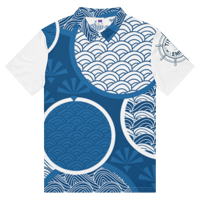 Image 1 of Titus Tides Wheel of Destiny Slim-Fit Polo