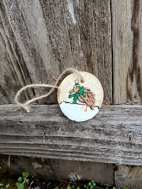 Image 4 of Bird In Snow Ornament 