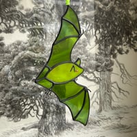 Image 1 of Zombie Green Flying Bat