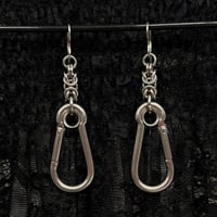 Image 1 of Carabiner Earrings