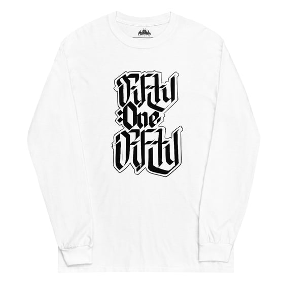 Image of Fifty One Fifty Black Logo Long Sleeve Shirt