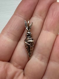 Image 2 of Small Mandrake pendant - Bronze