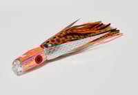 7" REVERSE SCOOP REVERSE TAPER 2 HOLE (PEACH / FLYING GUANARD)