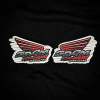 Image 1 of V2 Grom Squad wing stickers