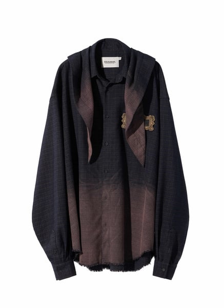 Image of EQUALNEAR - Prisoner LS Shirt (Blue)