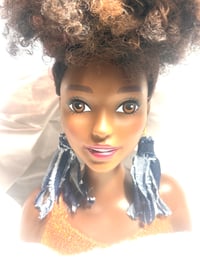 Image 1 of Short denim tassels1