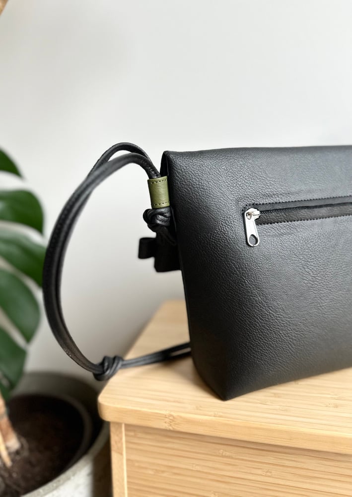 Image of Folded 2in1 bag black