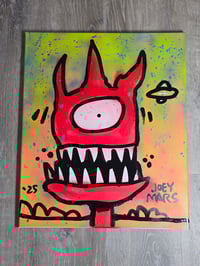 Image 3 of Encounter with the Red Cyclops Painting