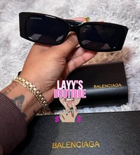 Image 1 of Black Balenciaga Shades