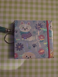 Image 1 of Puppy Paws Sticky Note Cover – Cute Sticky Notes & Memo Pad Gift