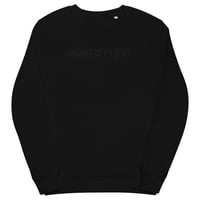 Image 3 of The CENSORED Embroidered Sweatshirt - Black  - 3 Colors
