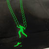 Black/Lime  Villi'age Jeans Jacket 