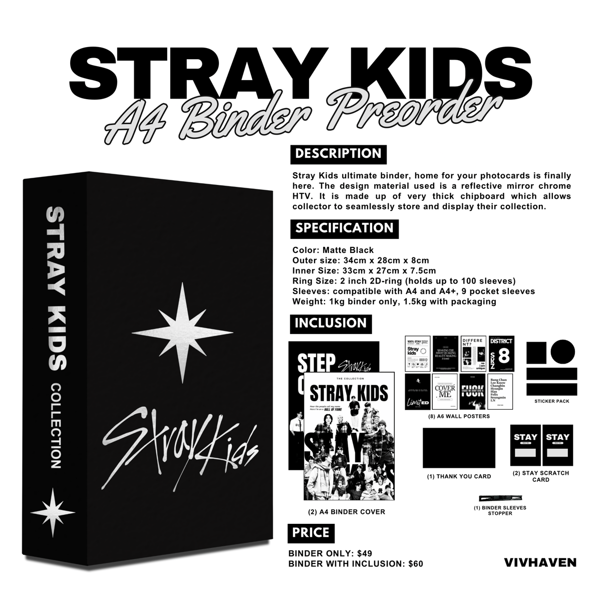 Stray Kids HOP Barnes and Noble Exclusive Photocard