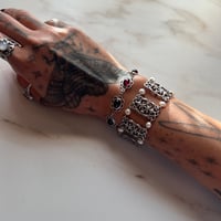 Image 10 of THE ‘ELENA’ GARNET BRACELET 